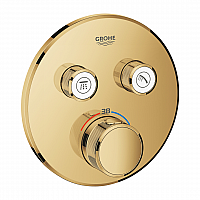 Термостат за вграждане за вана/душ Grohe Grohtherm SmartControl 29119GL0 - siko.bg Термостат за вграждане за вана/душ Grohe Grohtherm SmartControl 29119GL0